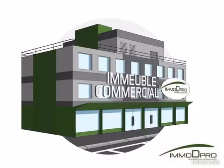 immeuble 215 m² woincourt