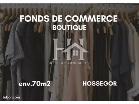 fonds de commerce 72 m² soorts-hossegor
