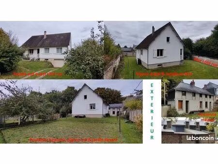 maison année 1972 - dépendance aménageable - terrain 1160m²