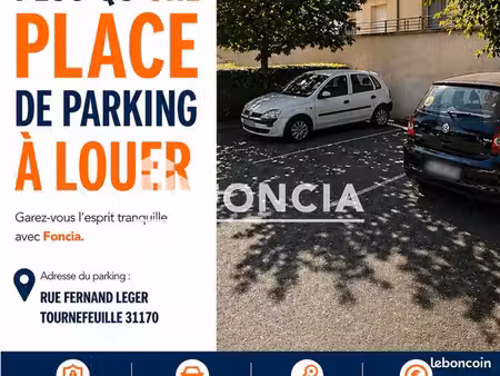 parking 12 m² tournefeuille