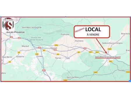 local commercial 148 m² saint maximin la sainte baume