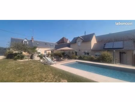 longère avec piscine & 7000m² - blois sud - 15 minutes du centre