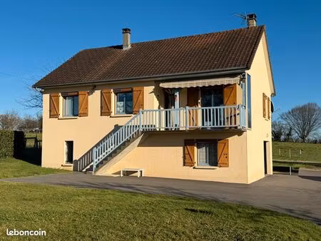 maison traditionnelle hangar terrain 5 min a20