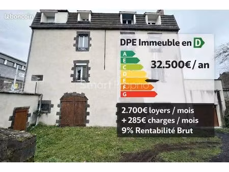 immeuble 289 m² manzat