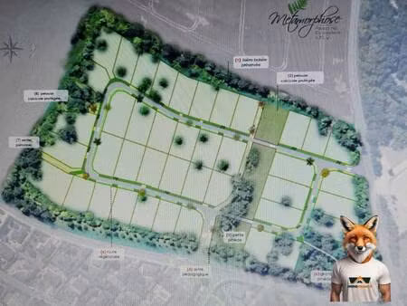 terrain constructible viabilisé à vendre