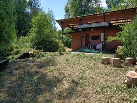 vends terrain de loisirs marais audomarois à serques avec barque et caravane