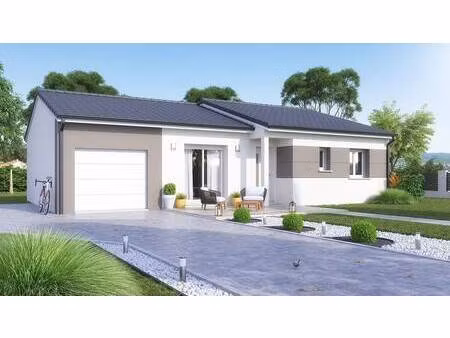 terrain avec maison neuve à vendre