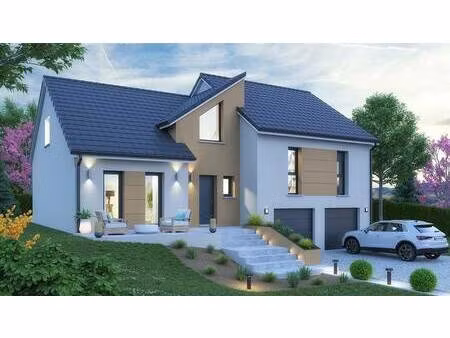 terrain avec maison neuve à vendre