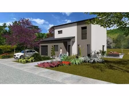 terrain avec maison neuve à vendre