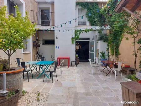 gîte adapté tous handicaps  aux normes  deux appartements puisserguier 550 000