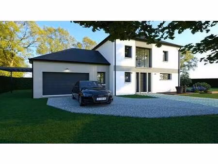 terrain avec maison neuve à vendre