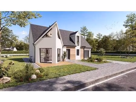 terrain avec maison neuve à vendre
