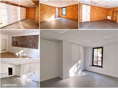 local professionnel rénové 70 m² – centre moûtiers – bureaux / commerces / professions lib