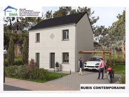 terrain avec maison neuve à vendre