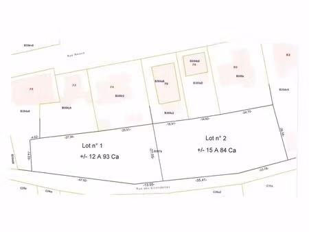 terrain à vendre à couvin € 52.500 (liuar) - century 21 - immo michaux | zimmo
