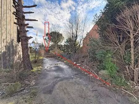 terrain à bâtir construction mitoyenne à chênée