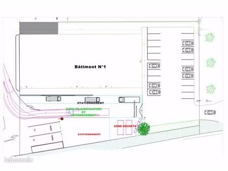 bâtiment bureau et stockage