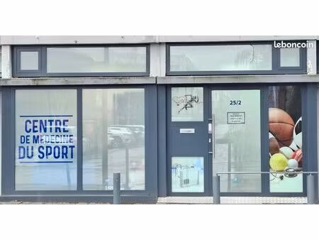 à louer – cellule commerciale de 122 m² + cave