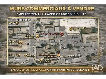 vente murs commerciaux 75 m²