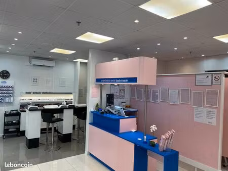 vente institut de beauté