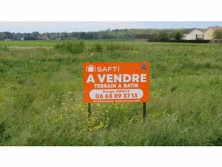 terrain constructible à vendre