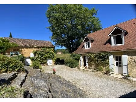 maison de campagne indépendante en pierre avec gîte séparé