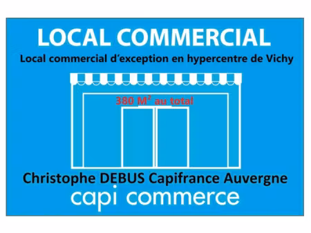 location locaux professionnels 380 m² à vichy (03200)  2 850 €