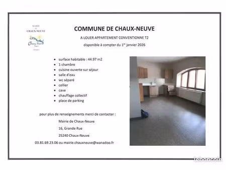 appartement t2 conventionné