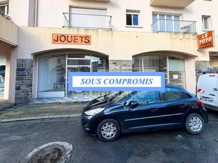 local professionnel à vendre carhaix plouguer 1 pièce(s) 100m2 75 500€