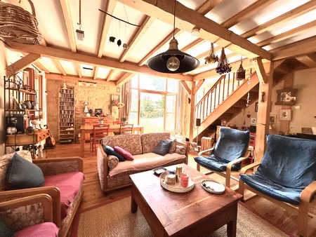 propriété comportant 2 maisons pour gite ou grande famille 