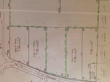 terrain à bâtir de 8223m2