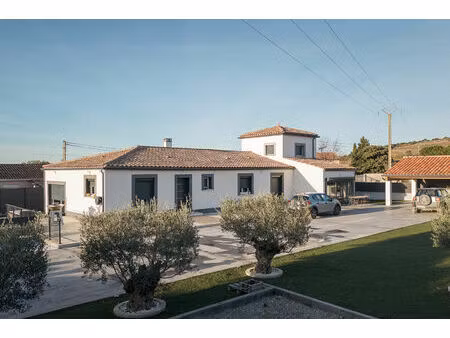 limoux - carcassonne villa t7 190m² (172m² hab.)avec piscine pool house  et jardin sur 159