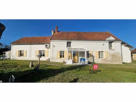 longère de plain-pied - 124 m² - 5 pièces dont 2/3 chambres - dépendances