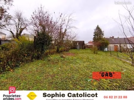 terrain 281 m² esternay