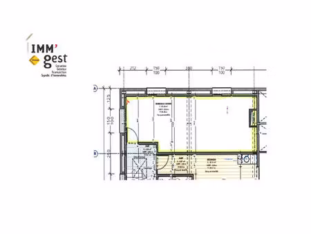 location bureau 32 m² à anneyron (26140)