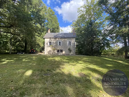 à vendre - maison avec 1 4 hectares de terrain et accès à la bièvre