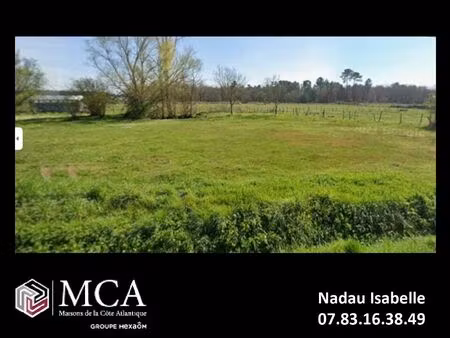 vente terrain 1050 m² reignac (33860)