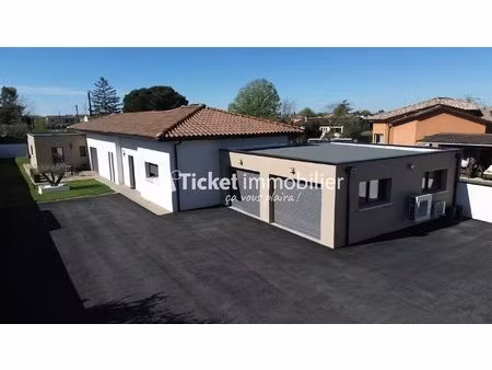 villa contemporaine t4 160m2 neuve avec double garage  climatisation gainable  superbes...