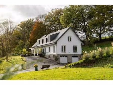 hamoir – villa contemporaine avec vue panoramique