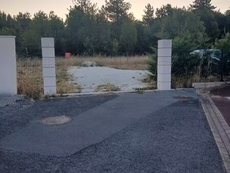 cause santé vend terrain loisirs 2250m2