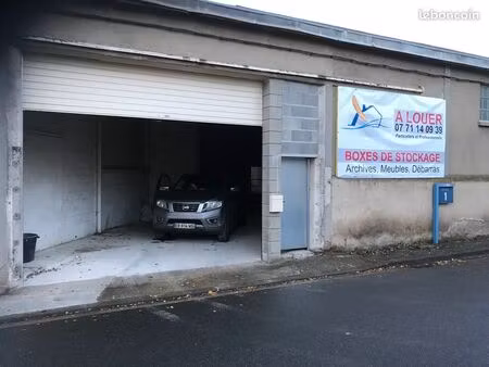box de stockage sécurisés à châtellerault – accès 24h/24