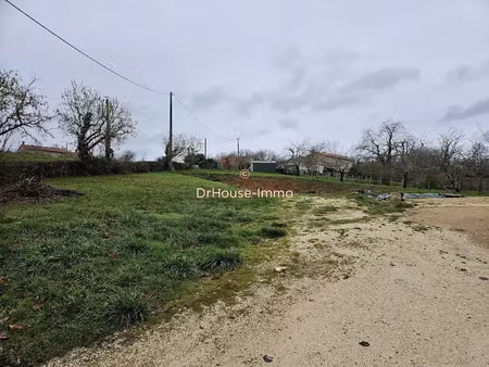 vente terrain 2243 m² à riberac (24600)  34 000 €