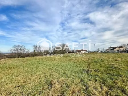 vente terrain 1104 m² à saulx (70240)  50 160 €