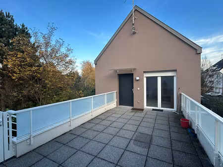 a louer - appartement 2 pieces meuble avec terrasse - illkirch-graffenstaden
