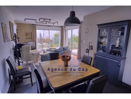 langrune sur mer - maison contemporaine 120m² avec vie de plain-pied