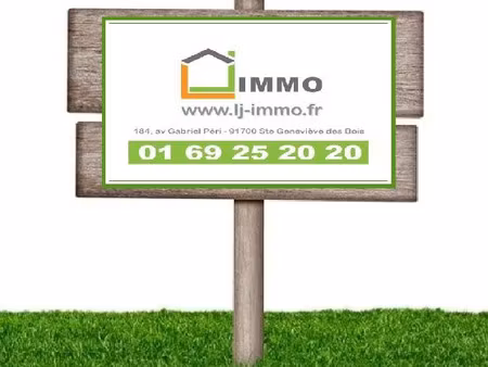 vente terrain 420 m² à sainte-genevieve-des-bois (91700)  179 000 €
