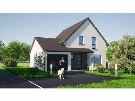 terrain avec maison neuve à vendre