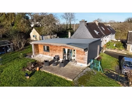 exclusivité - cleden poher - deux maisons à vendre 6 pièces avec terrain et dépendances (2