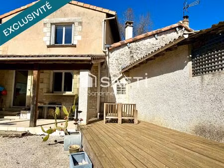 au calme  4 chambres  entièrement rénovée  grande dépendance