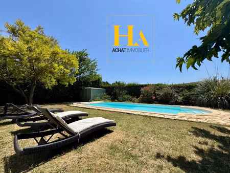 maison familiale 137m2  6 pièces  5 chambres  piscine  jardin  garage  secteur la gondole